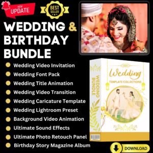 Wedding & Birthday Template Collection - Mega Bundle